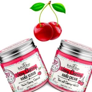 Hand scrub and Hand lotion